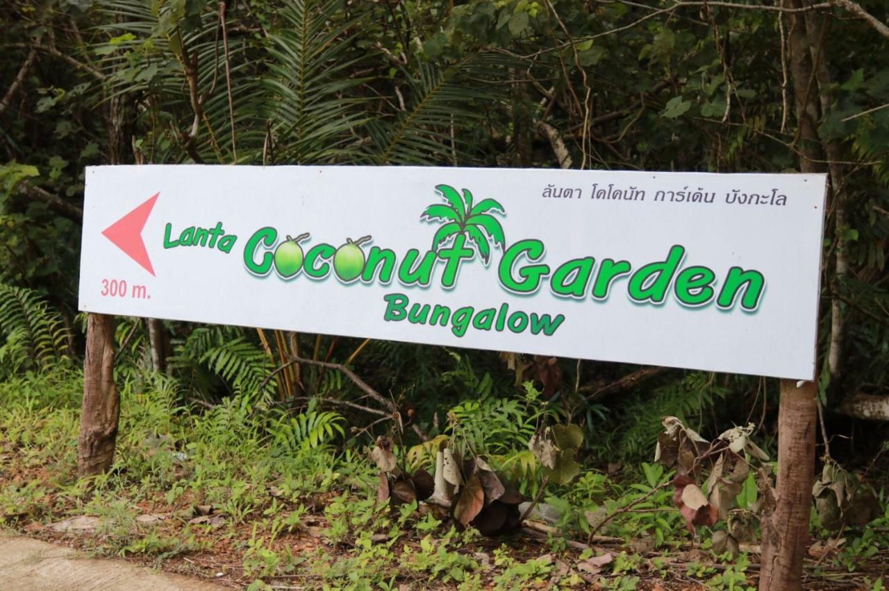 Lantacoconutgardenbungalow Apartman Ko Lanta Kültér fotó