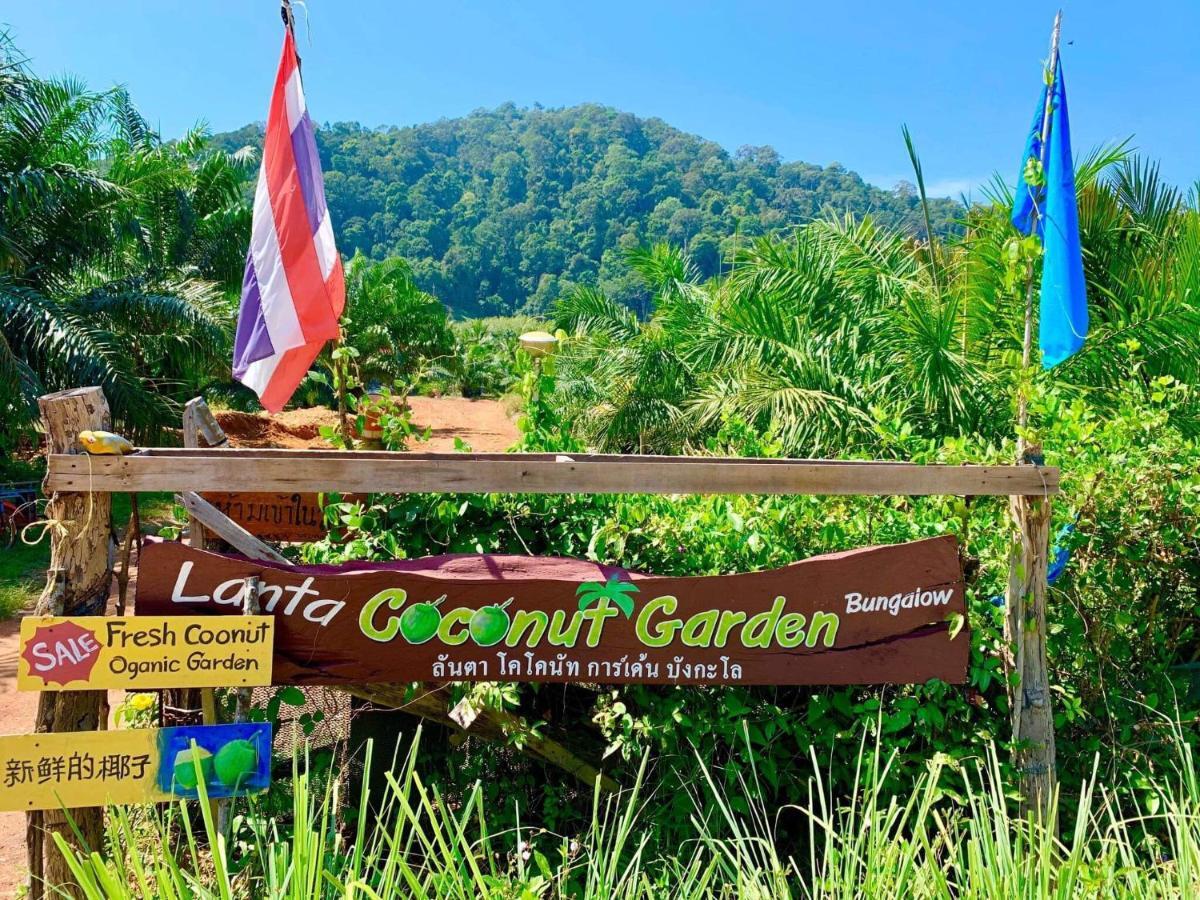 Lantacoconutgardenbungalow Apartman Ko Lanta Kültér fotó