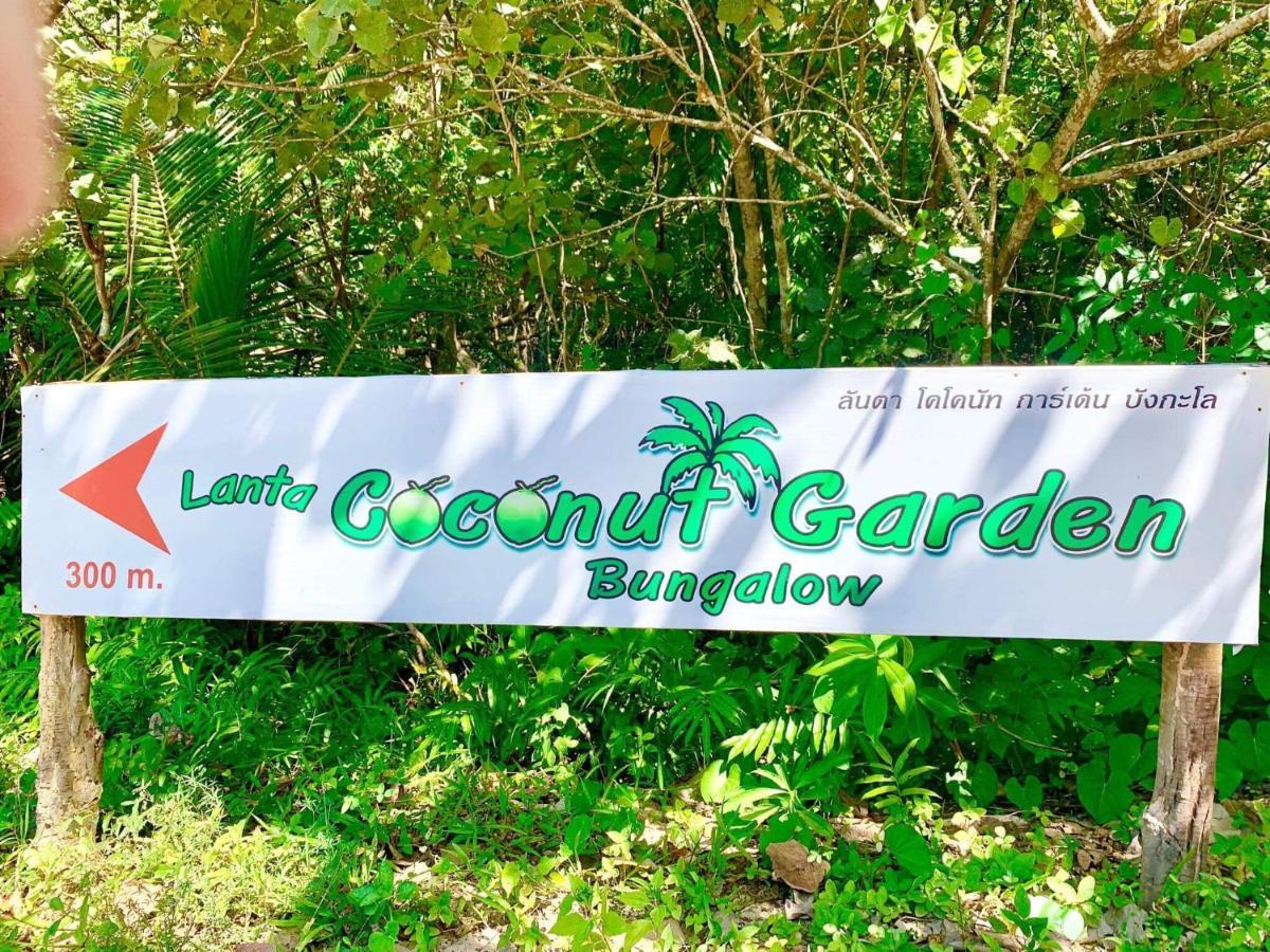 Lantacoconutgardenbungalow Apartman Ko Lanta Kültér fotó
